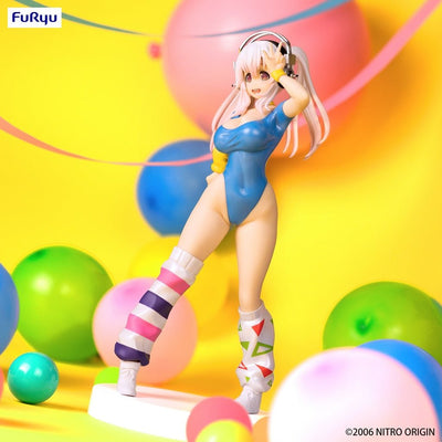 FuRyu - SUPER SONICO Concept Figure 80's/Another Color/Blue - Good Game Anime