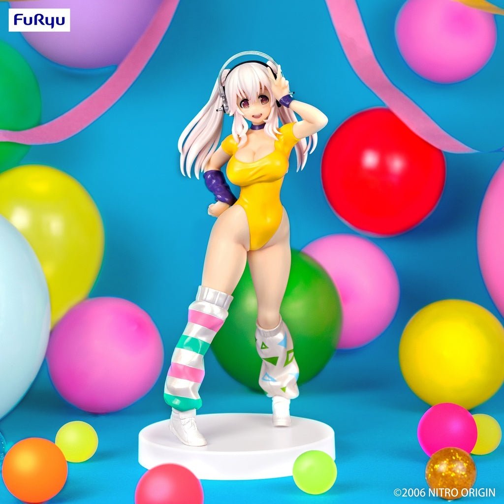 FuRyu - SUPER SONICO Concept Figure 80's/Another Color/Yellow - Good Game Anime