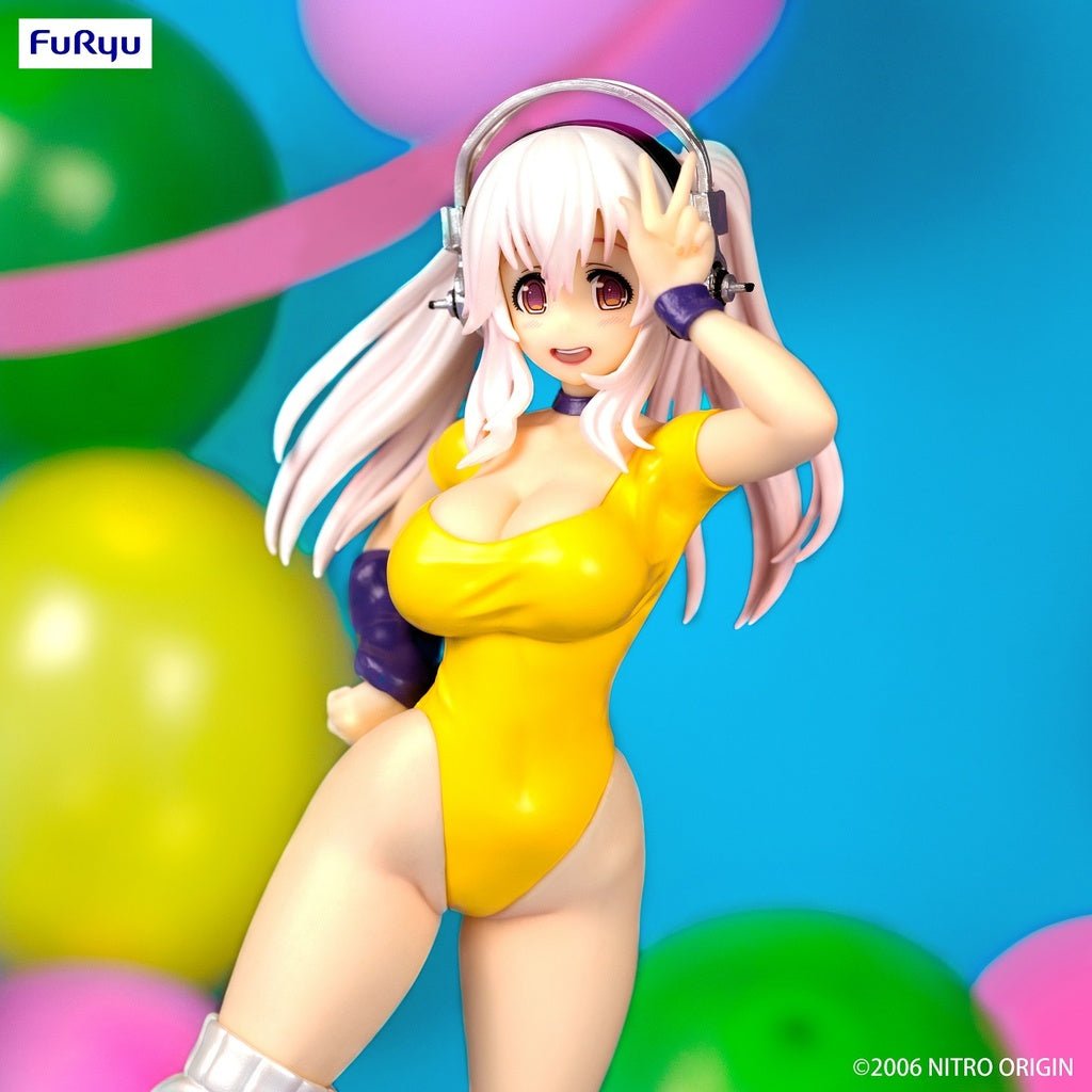 FuRyu - SUPER SONICO Concept Figure 80's/Another Color/Yellow - Good Game Anime