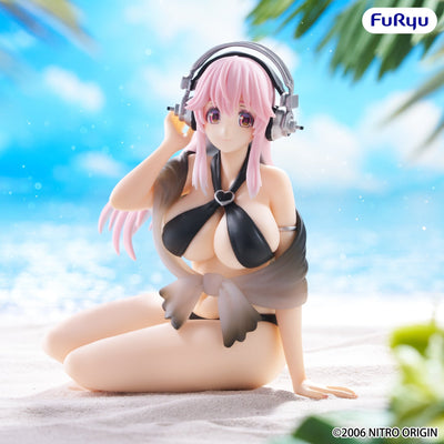 FuRyu - Super Sonico Swimsuit Black Color Ver. Noodle Stopper Figure - Good Game Anime