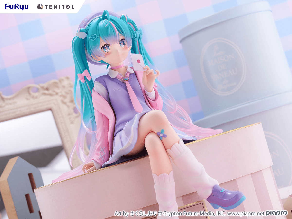 FuRyu - TENITOL BIG Hatsune Miku Noodle Stopper Figure - Love Blazer - Good Game Anime