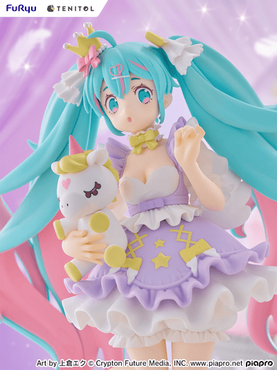 FuRyu - TENITOL Hatsune Miku YUMEKAWA Princess Lavender ver. - Good Game Anime
