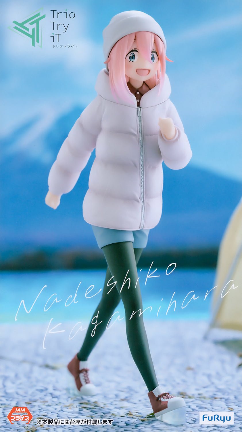 FuRyu - Trio - Try - iT Figure Nadeshiko Kagamihara (Laid - Back Camp) - Good Game Anime