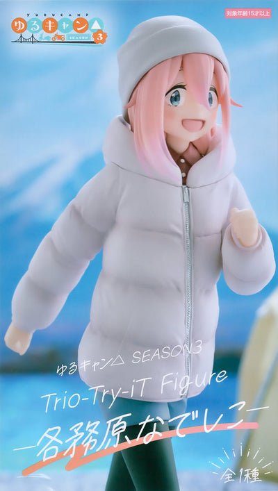 FuRyu - Trio - Try - iT Figure Nadeshiko Kagamihara (Laid - Back Camp) - Good Game Anime