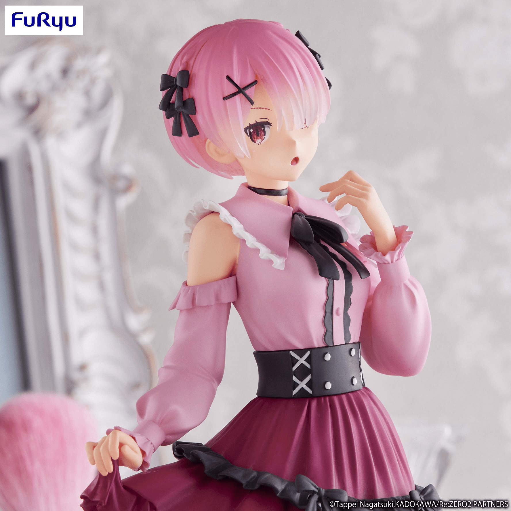 FuRyu - Trio-Try-iT Figure -Ram Girly Outfit- (Re:Zero Starting Life in Another World) - Good Game Anime