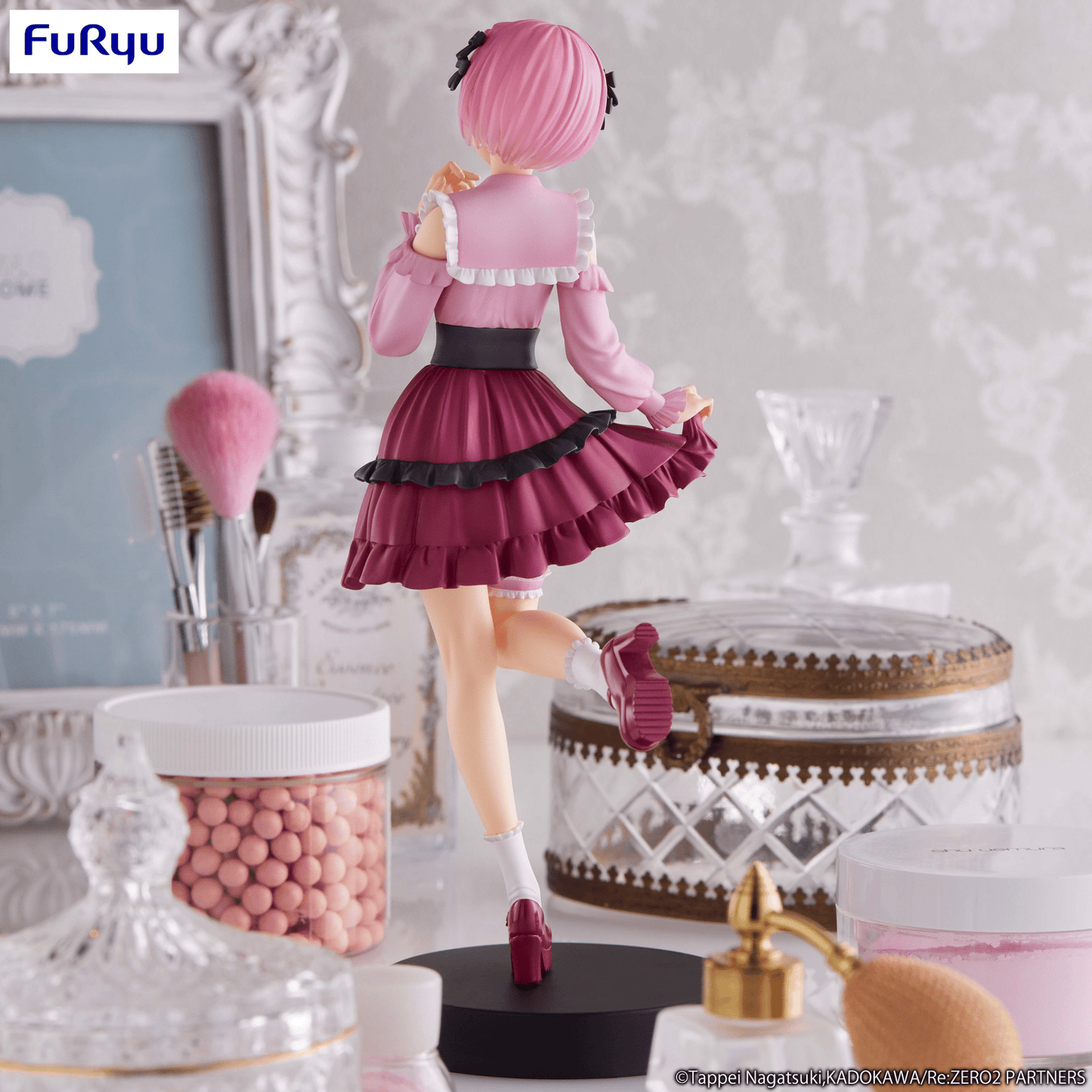 FuRyu - Trio-Try-iT Figure -Ram Girly Outfit- (Re:Zero Starting Life in Another World) - Good Game Anime