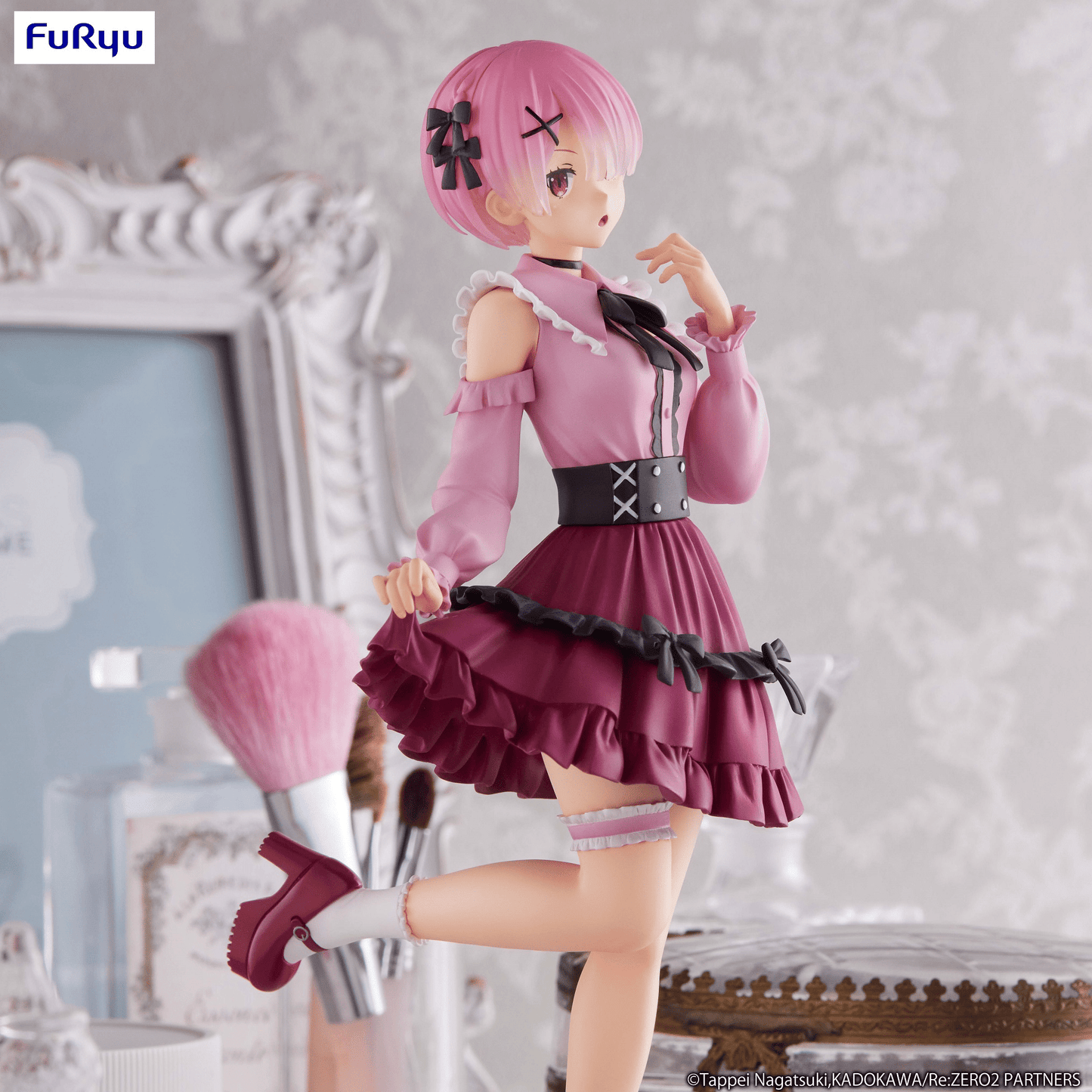 FuRyu - Trio-Try-iT Figure -Ram Girly Outfit- (Re:Zero Starting Life in Another World) - Good Game Anime