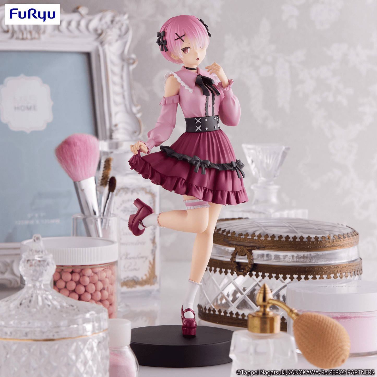 FuRyu - Trio-Try-iT Figure -Ram Girly Outfit- (Re:Zero Starting Life in Another World) - Good Game Anime