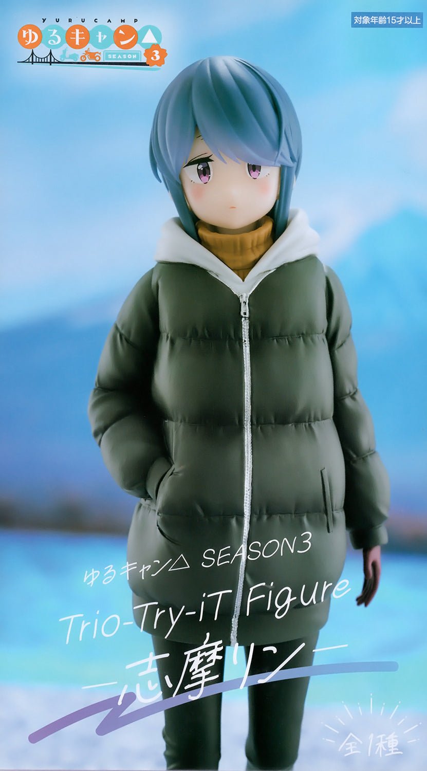 FuRyu - Trio - Try - iT Figure Rin Shima (Laid - Back Camp) - Good Game Anime