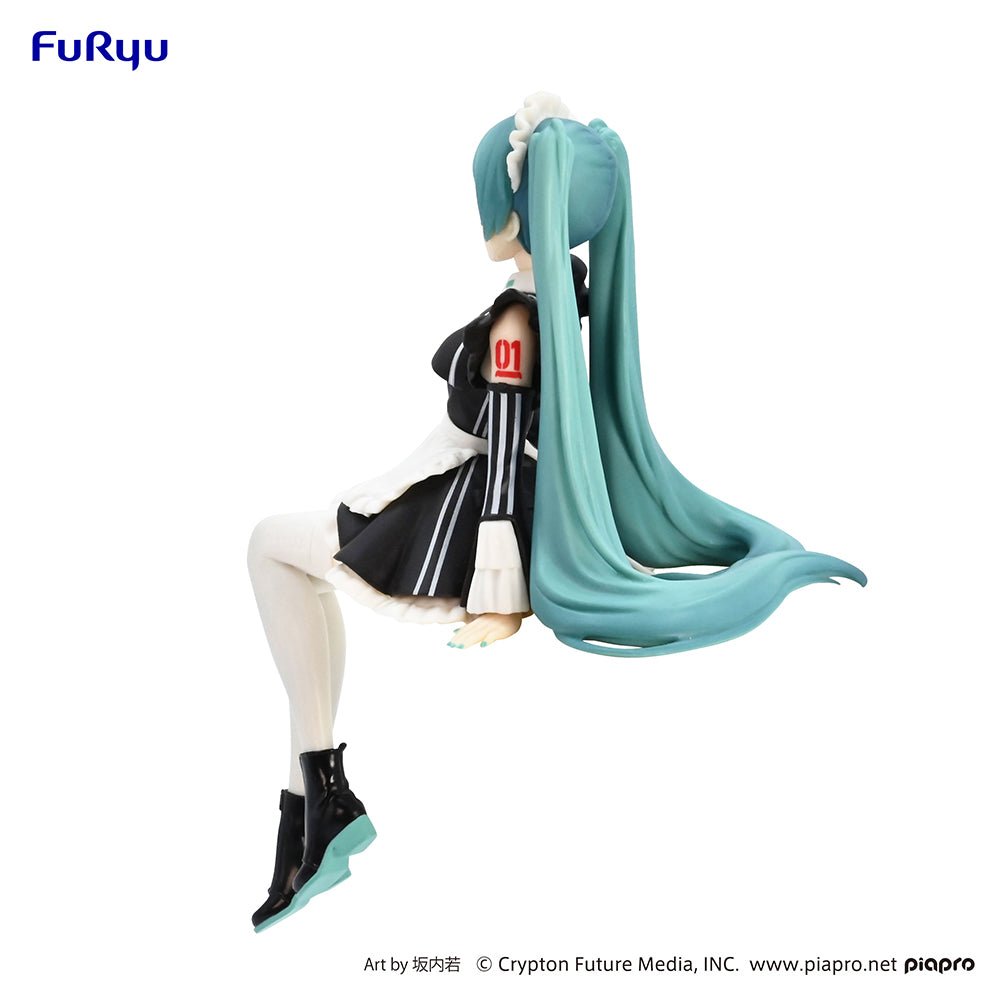FuRyu - Volcaloid Hatsune Miku Sporty Maid Version Noodle Stopper Statue - Good Game Anime