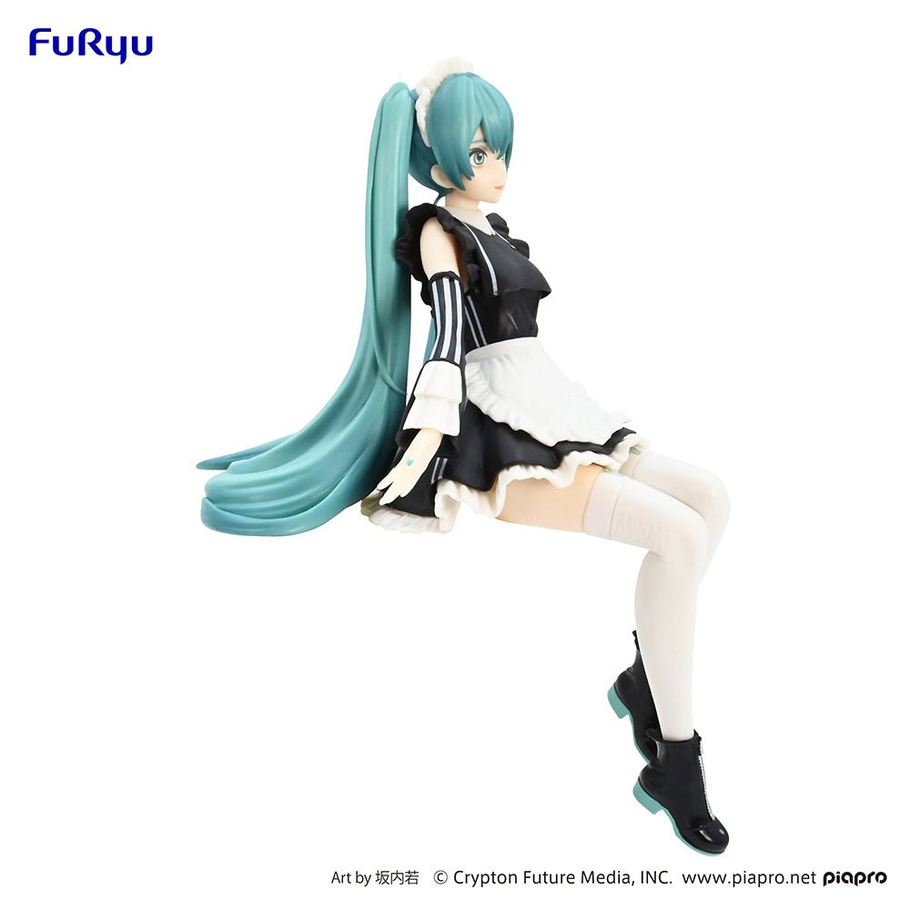 FuRyu - Volcaloid Hatsune Miku Sporty Maid Version Noodle Stopper Statue - Good Game Anime