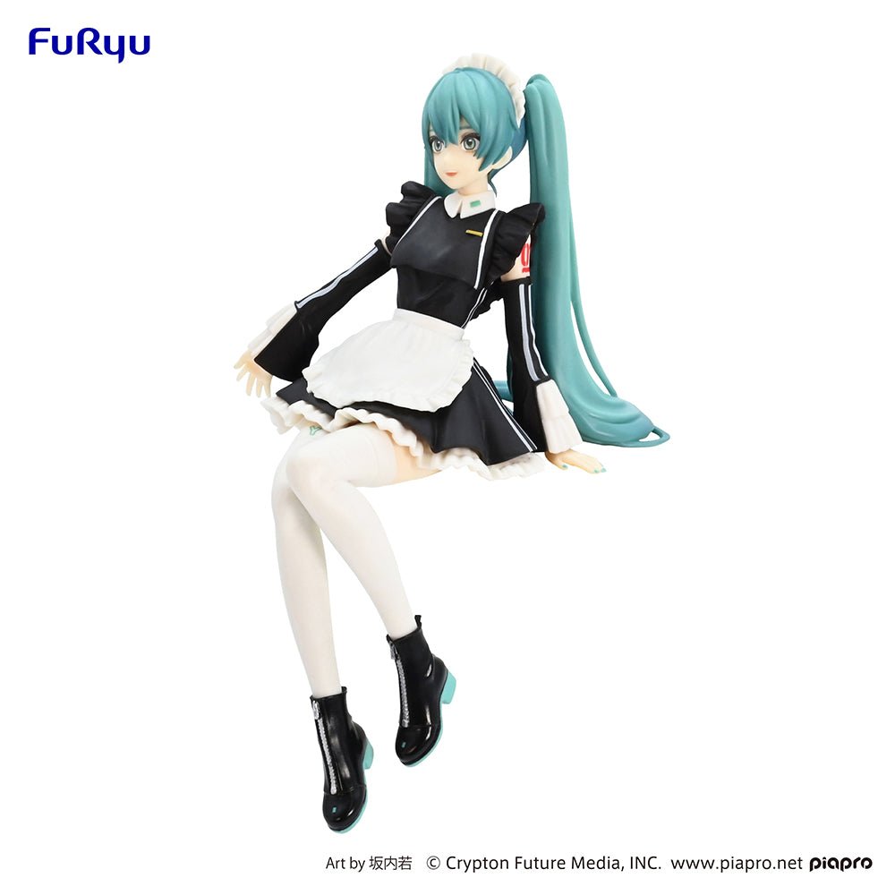 FuRyu - Volcaloid Hatsune Miku Sporty Maid Version Noodle Stopper Statue - Good Game Anime