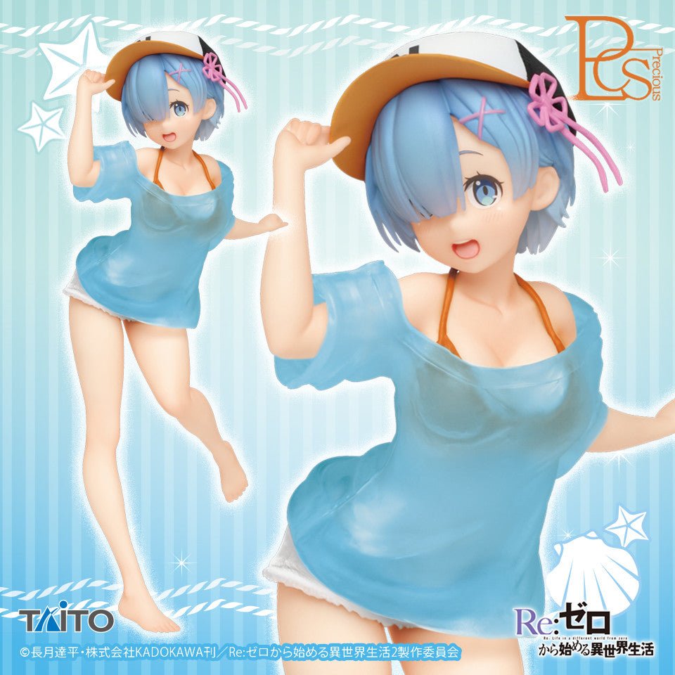 Good Game WestBank - Rem Precious Figure (T - shirt Swimwear Ver.) (Re:ZERO - Starting Life in Another World - ) - Good Game Anime