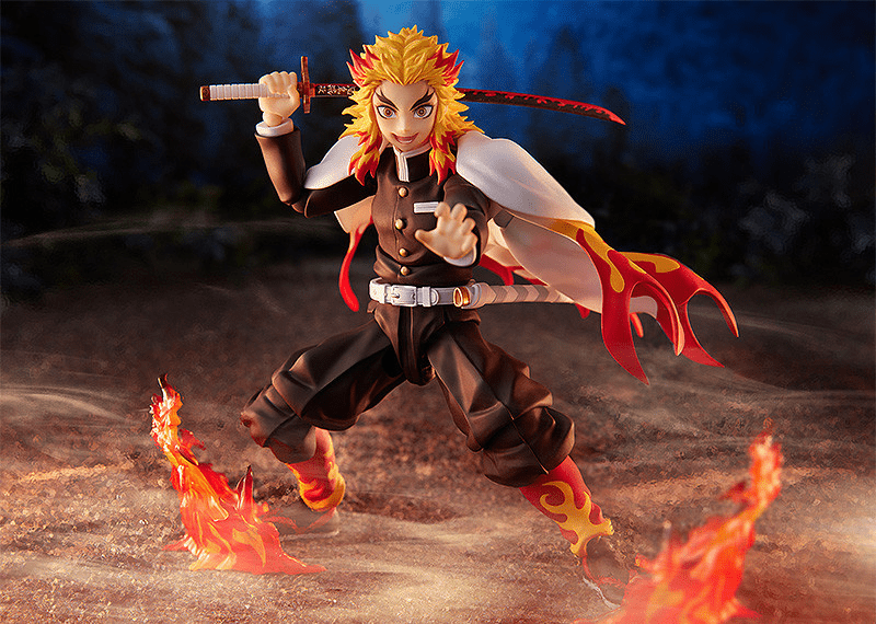 Good Smile Company - figma Kyojuro Rengoku (Demon Slayer: Kimetsu no Yaiba) - Good Game Anime