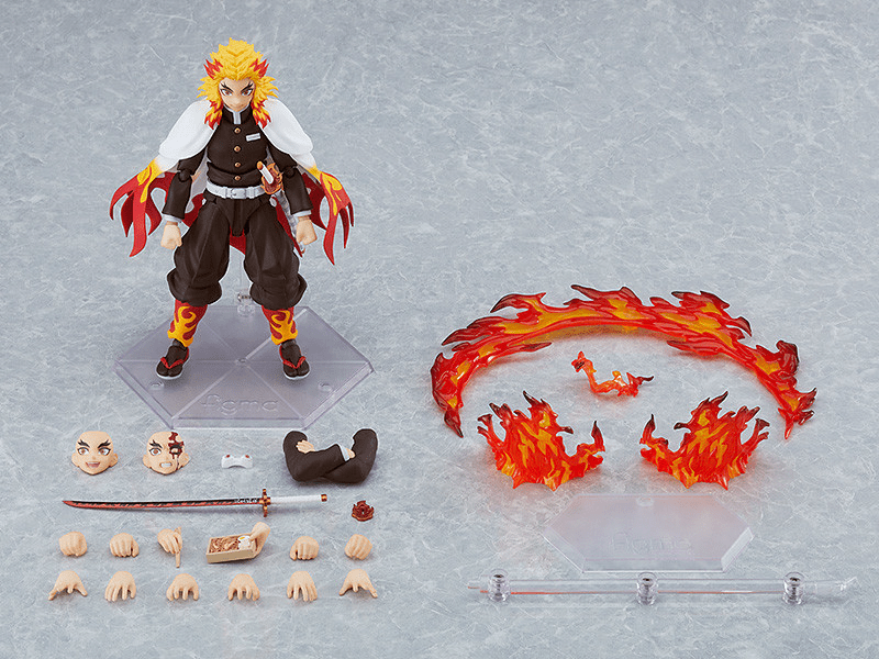 Good Smile Company - figma Kyojuro Rengoku (Demon Slayer: Kimetsu no Yaiba) - Good Game Anime