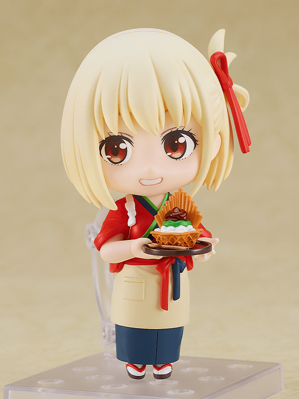 Good Smile Company - Nendoroid Chisato Nishikigi: Cafe LycoReco Uniform Ver. (Lycoris Recoil) - Good Game Anime