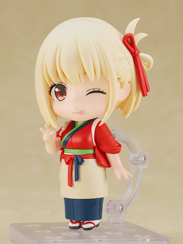 Good Smile Company - Nendoroid Chisato Nishikigi: Cafe LycoReco Uniform Ver. (Lycoris Recoil) - Good Game Anime