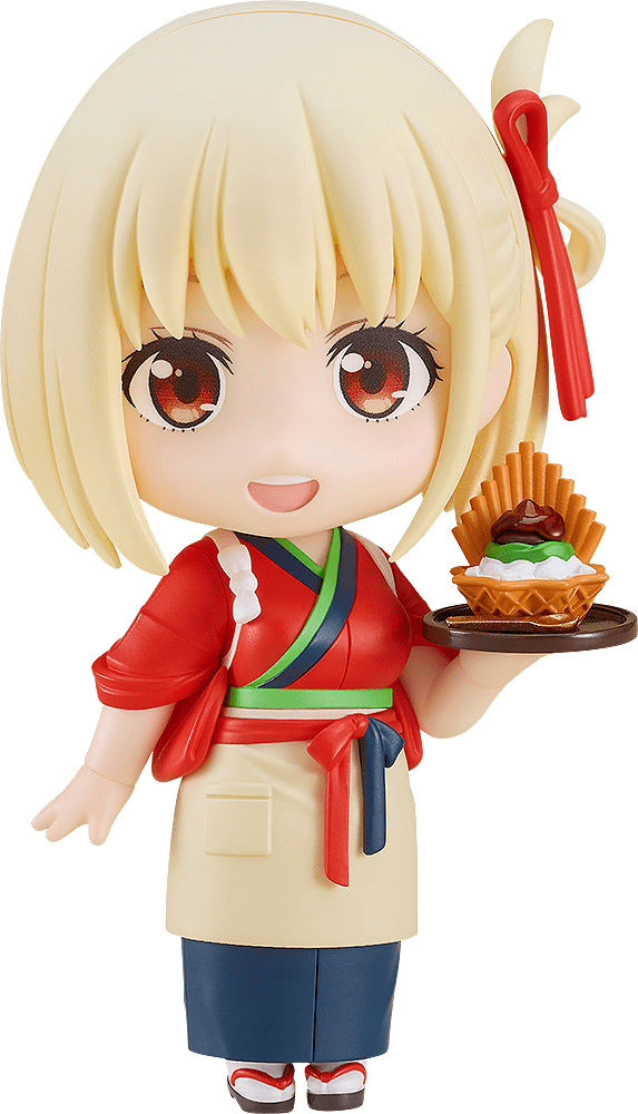 Good Smile Company - Nendoroid Chisato Nishikigi: Cafe LycoReco Uniform Ver. (Lycoris Recoil) - Good Game Anime