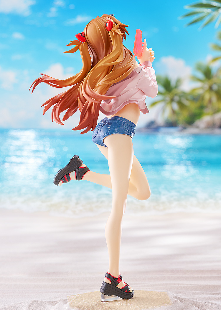 Good Smile Company - POP UP PARADE BEACH QUEENS Asuka Shikinami Langley L Size (Rebuild of Evangelion) - Good Game Anime