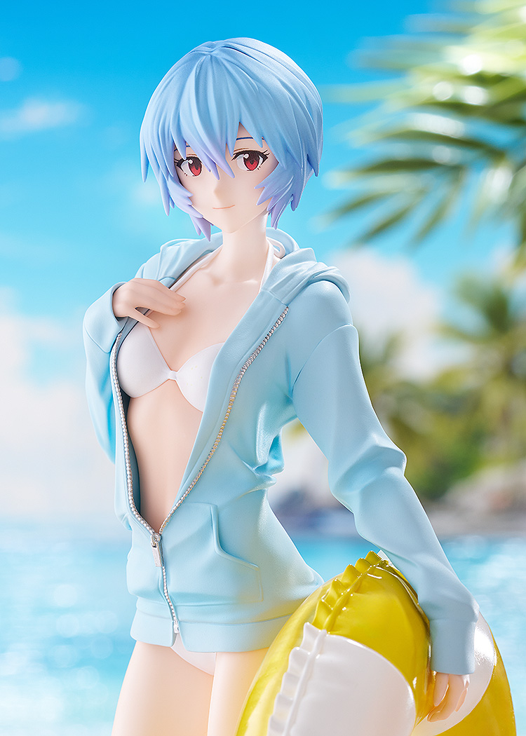 Good Smile Company - POP UP PARADE BEACH QUEENS Rei Ayanami L Size (Rebuild of Evangelion) - Good Game Anime