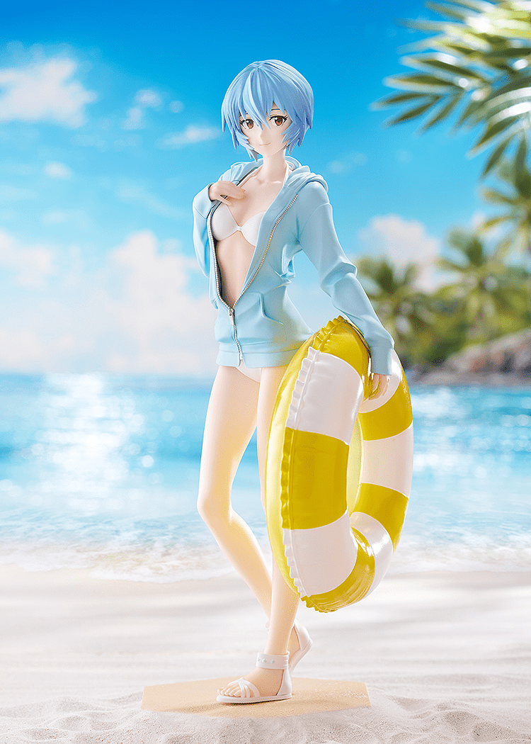 Good Smile Company - POP UP PARADE BEACH QUEENS Rei Ayanami L Size (Rebuild of Evangelion) - Good Game Anime