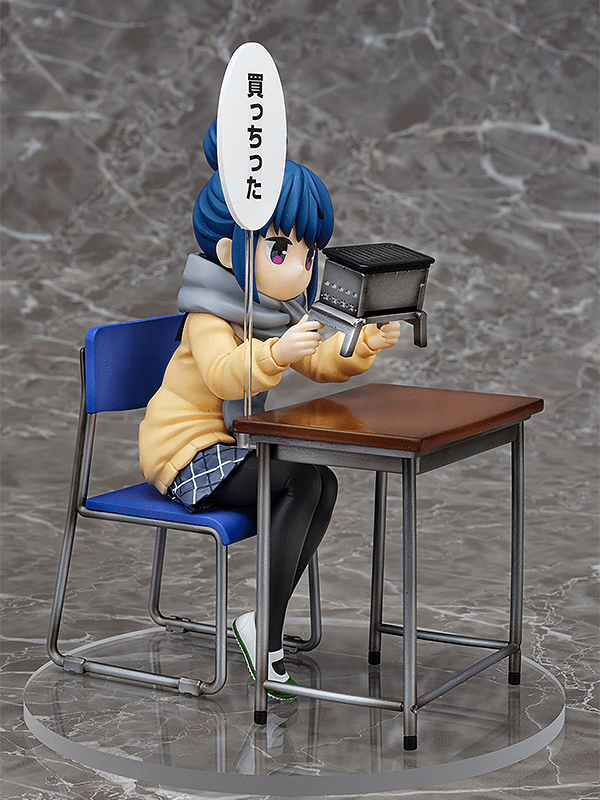 Good Smile Company - Rin Shima: Look What I Bought Ver. 1/7 Scale Figure (Laid - Back Camp) - Good Game Anime