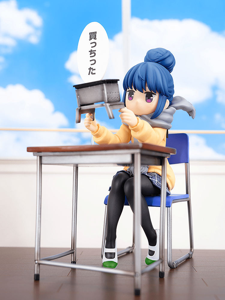 Good Smile Company - Rin Shima: Look What I Bought Ver. 1/7 Scale Figure (Laid - Back Camp) - Good Game Anime