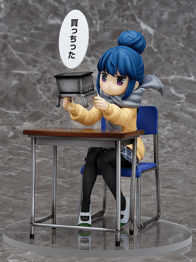 Good Smile Company - Rin Shima: Look What I Bought Ver. 1/7 Scale Figure (Laid - Back Camp) - Good Game Anime