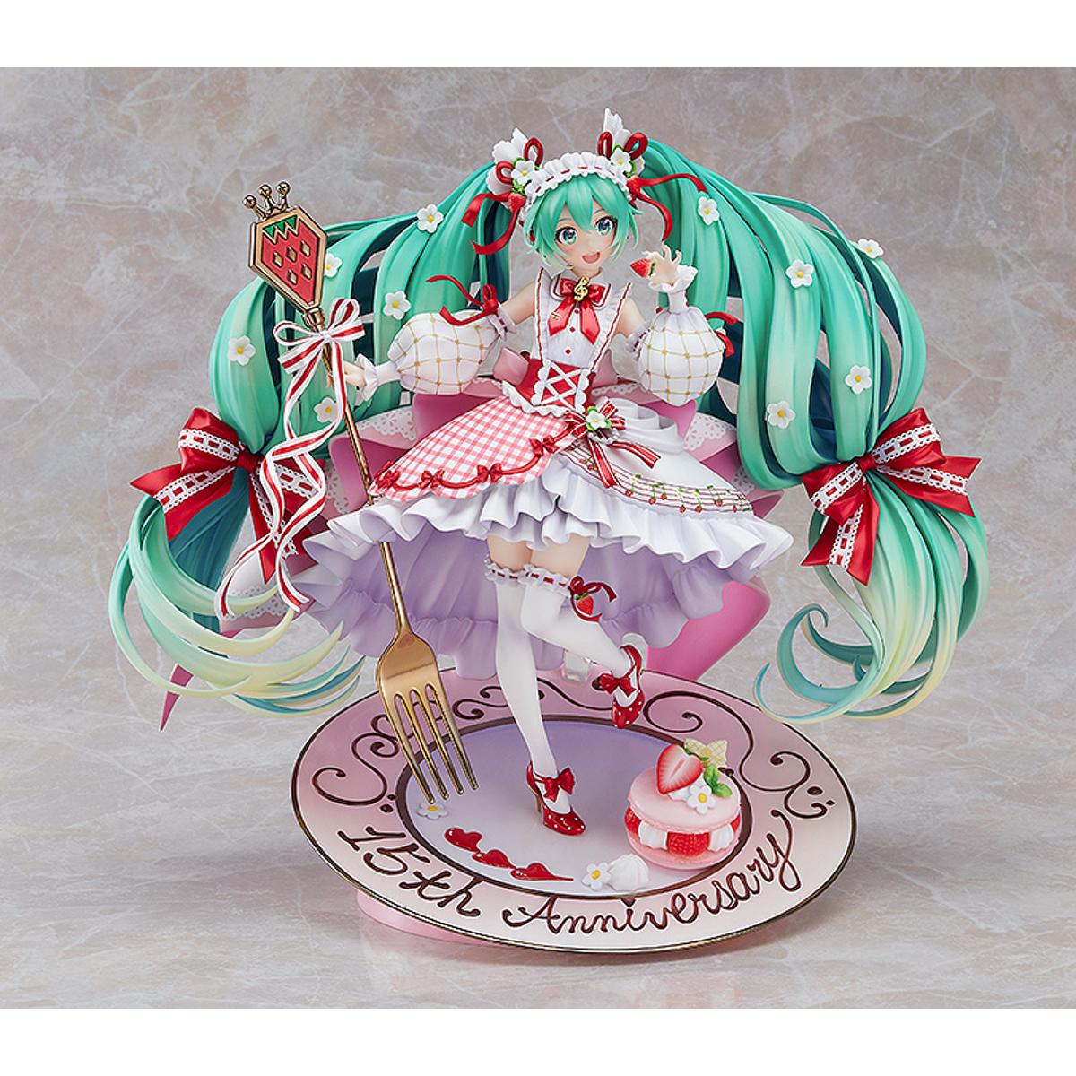 Good Smile Company - Vocaloid Hatsune Miku 15th Anniversary Version 1:7 Scale Statue - Good Game Anime