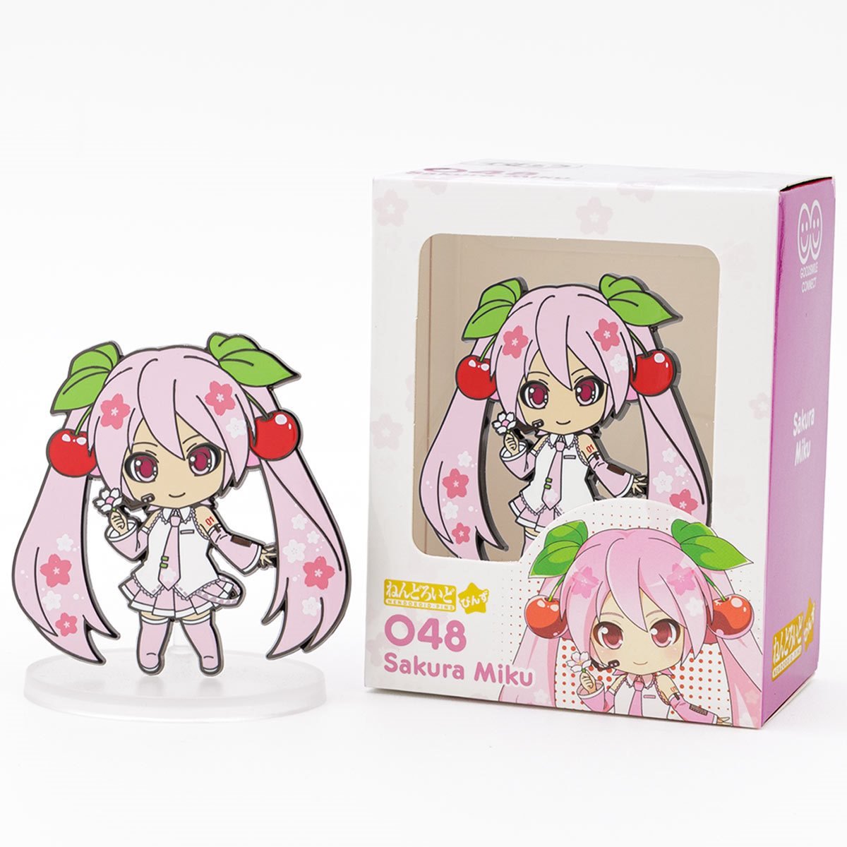 Good Smile Company - Vocaloid Hatsune Miku Version 2 Sakura Miku Nendoroid Pin - Good Game Anime