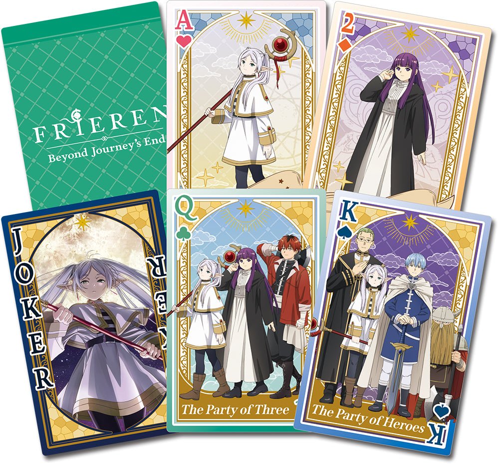 Great Eastern - Frieren: Beyond Journey's End - Main Character Stand Playing Cards - Good Game Anime