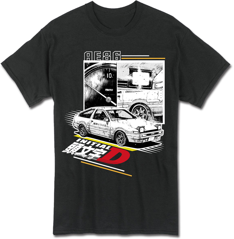 Great Eastern - Initial D Manga AE86 T-Shirt - Good Game Anime