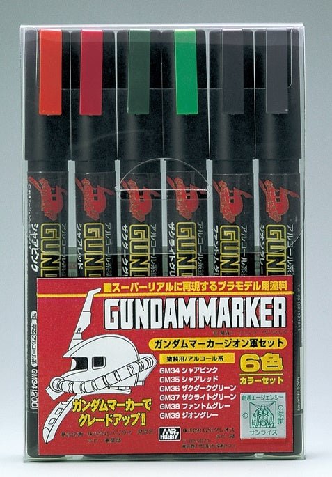 GSI Creos - Gundam Marker Zaku Zeon Set - Good Game Anime