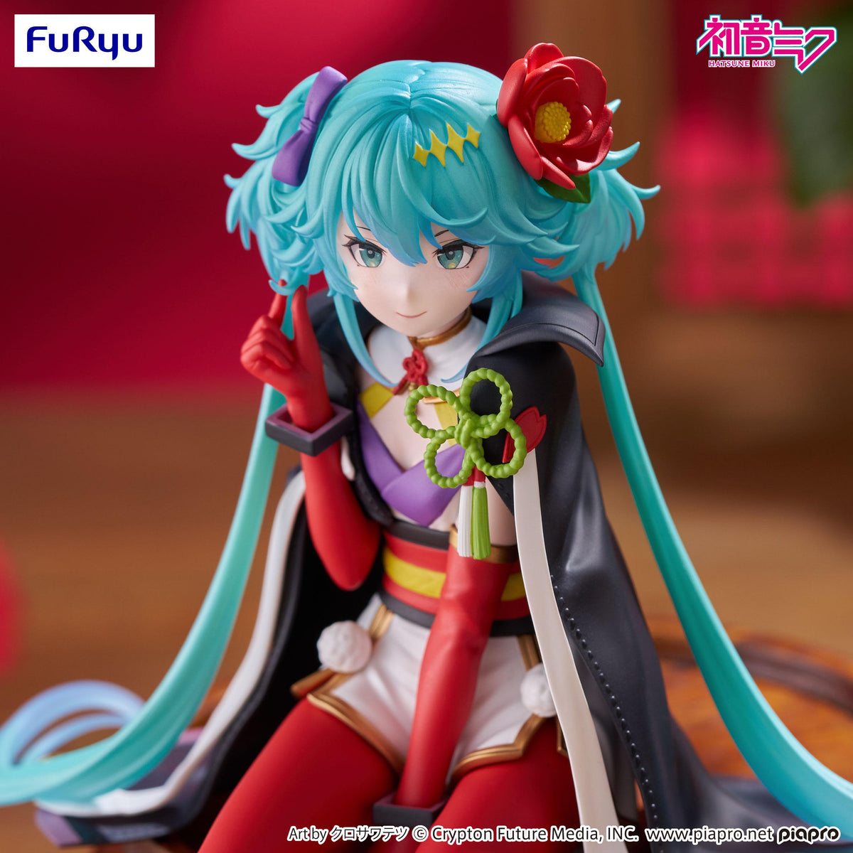 Hatsune Miku Noodle Stopper Figure -Flower Fairy Camellia-