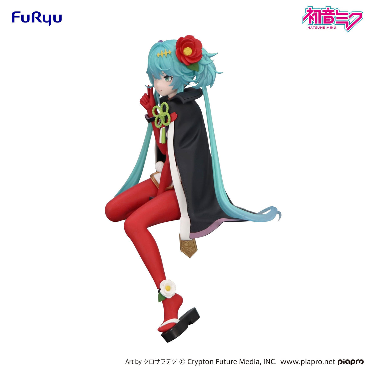 Hatsune Miku Noodle Stopper Figure -Flower Fairy Camellia-