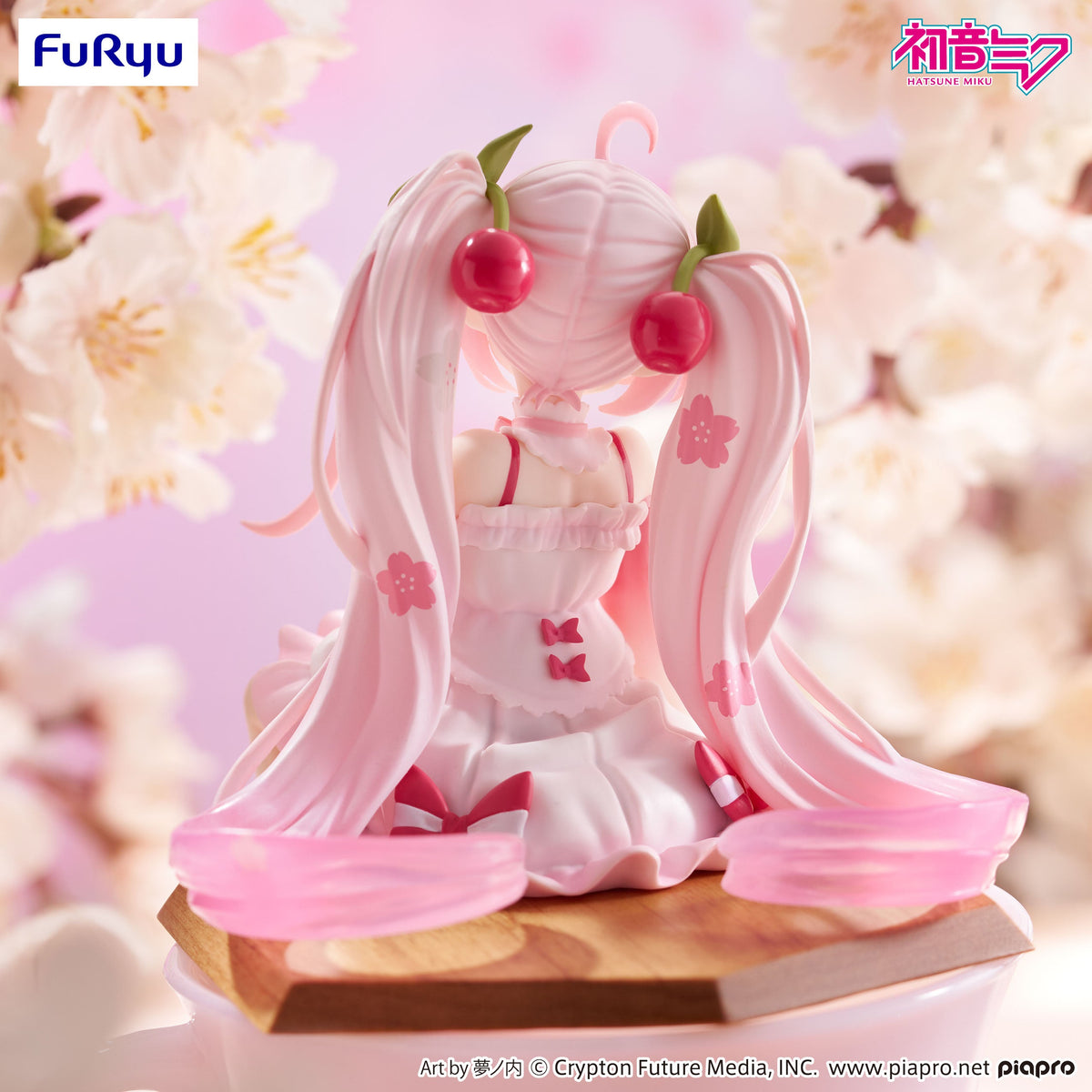 Hatsune Miku Noodle Stopper Figure Sakura Miku 2025 Wink Ver.