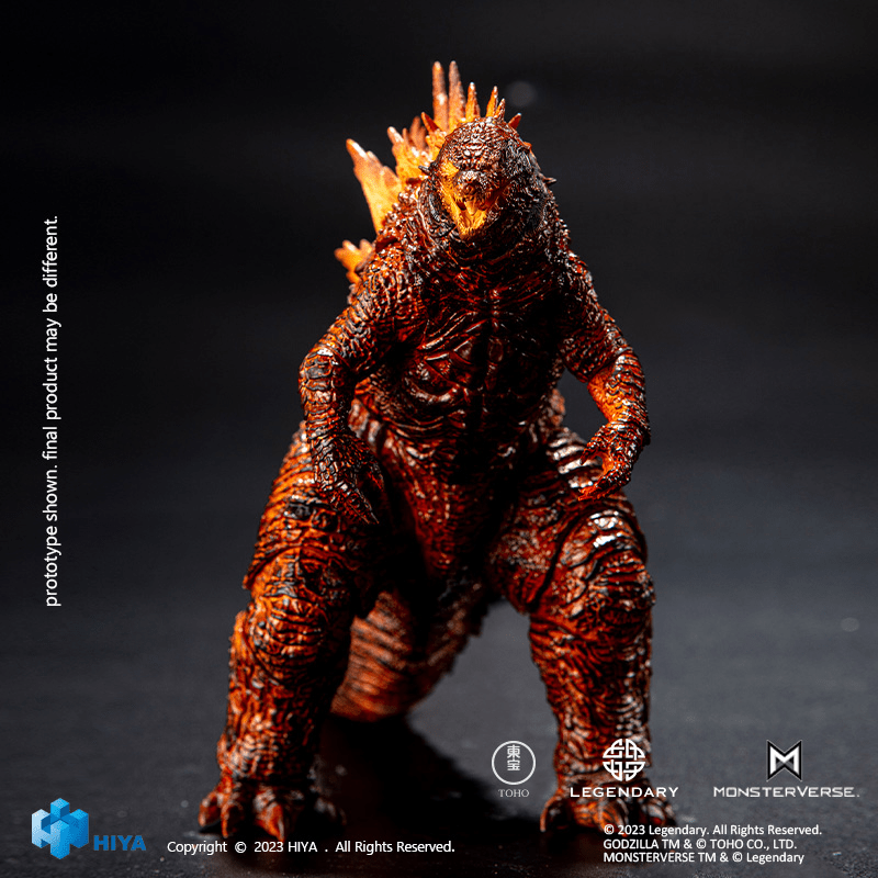 HIYA Toys - Exquisite Basic Godzilla: King of the Monsters Burning Godzilla - Good Game Anime