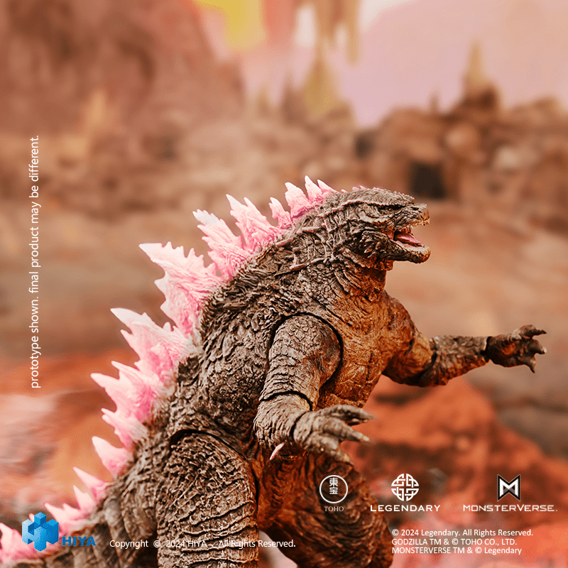 HIYA Toys - Exquisite Basic Series GODXILLA x KONG THE NEW EMPIRE Godzilla Evolved Ver. - Good Game Anime