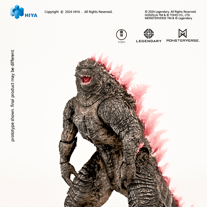 HIYA Toys - Exquisite Basic Series GODXILLA x KONG THE NEW EMPIRE Godzilla Evolved Ver. - Good Game Anime