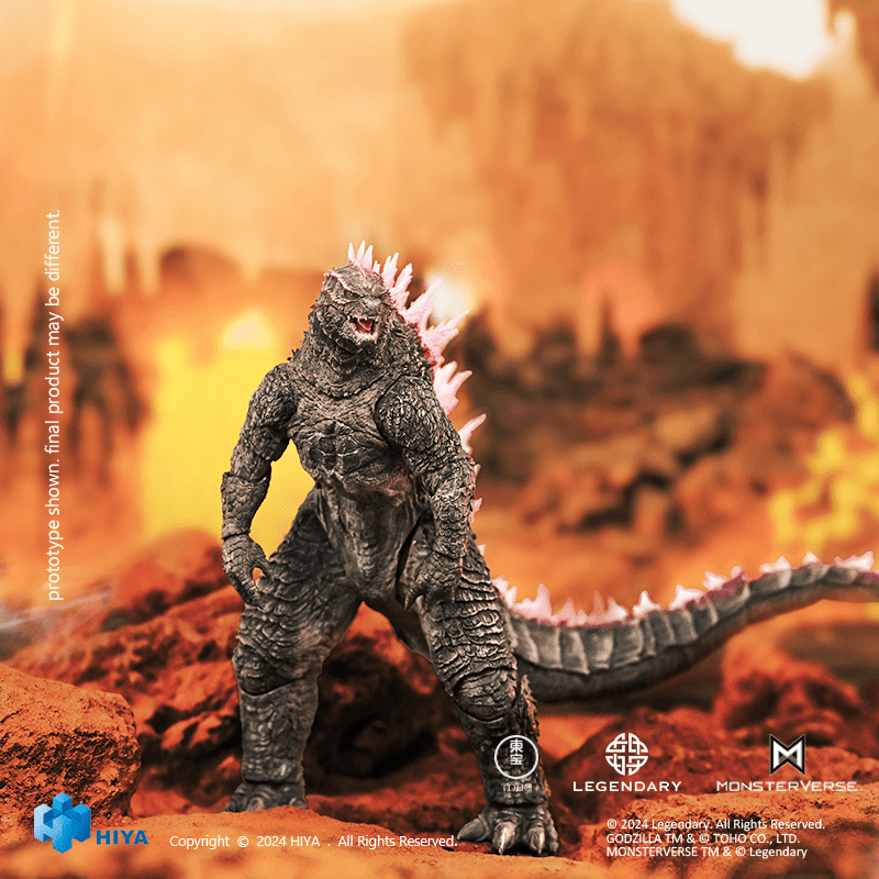 HIYA Toys - Exquisite Basic Series GODXILLA x KONG THE NEW EMPIRE Godzilla Evolved Ver. - Good Game Anime