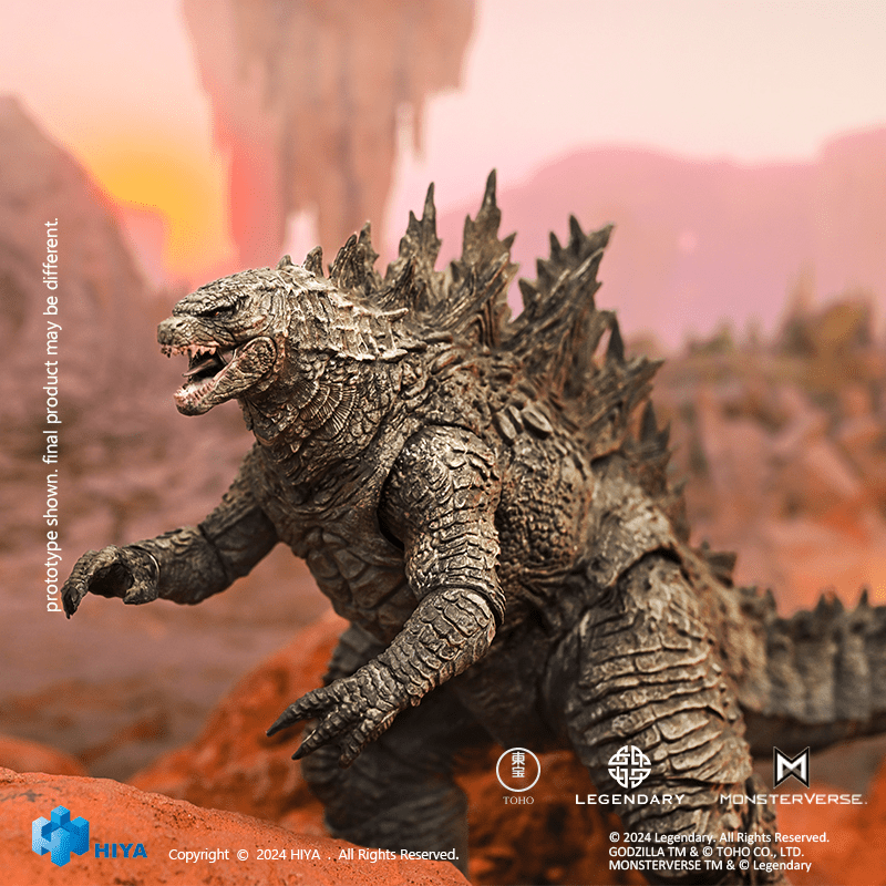 HIYA Toys - Exquisite Basic Series None Scale Godzilla x Kong: The New Empire Godzilla Pre - evolved Ver. - Good Game Anime