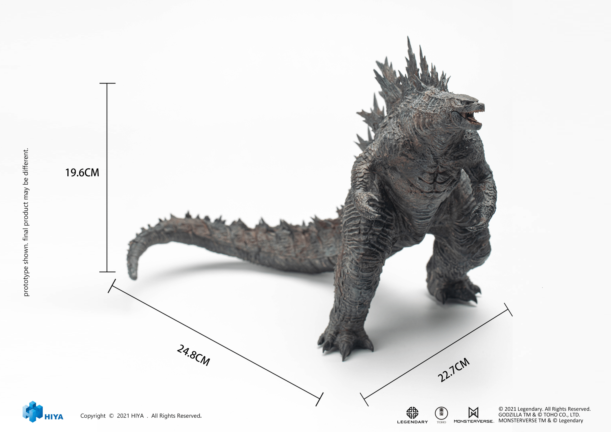 HIYA Toys - STYLIST SERIES: Godzilla (Godzilla vs. Kong) - Good Game Anime