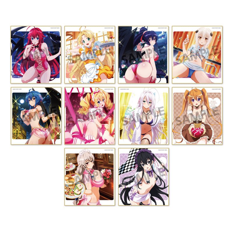 Hobby Stock - High School DxD HERO: Trading Mini Shikishi vol.3 : 1 Random Pull - Good Game Anime