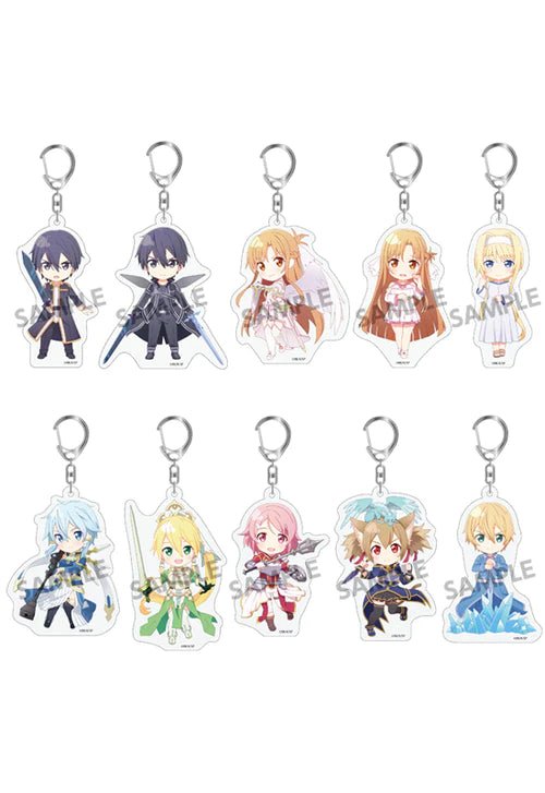 Hobby Stock - Sword Art Online Alicization War of Underworld Pikuriru! Trading Acrylic Key Chain: 1 Random Pull - Good Game Anime