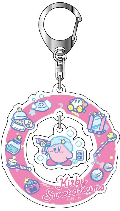 Kirby: Sweet Dreams Yuratto Acrylic Keychain