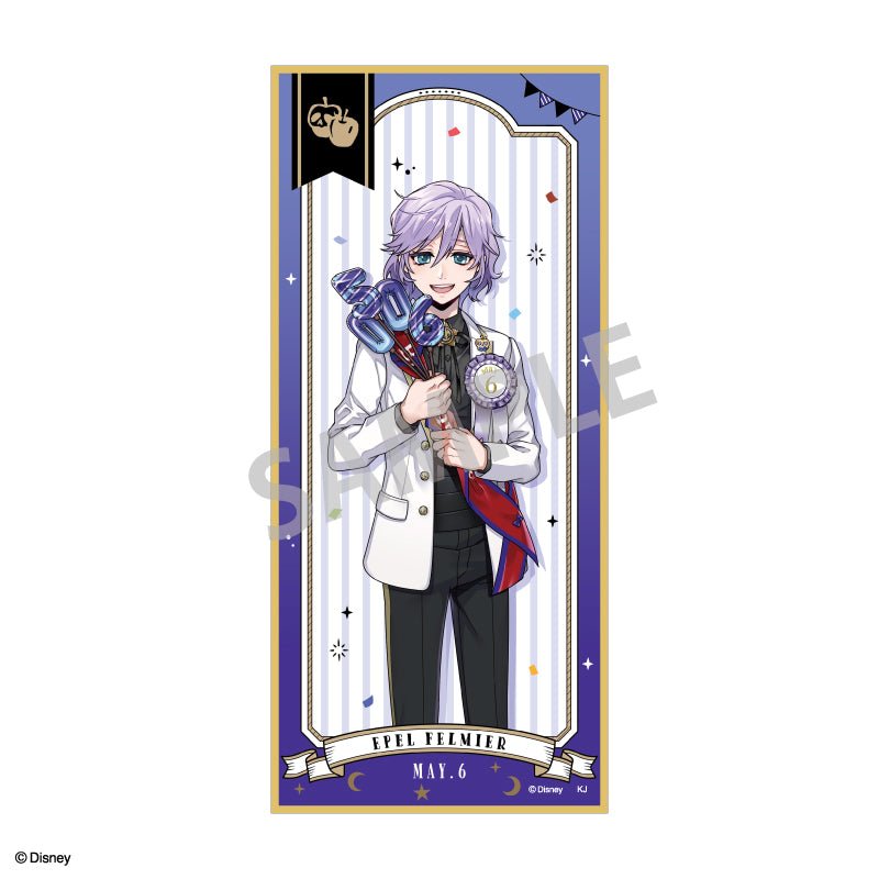 KAMIO JAPAN - Disney Twisted Wonderland Trading Tanzaku Shikishi Omekashi Birthday Ver. - Good Game Anime