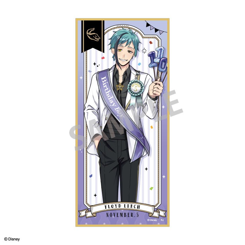 KAMIO JAPAN - Disney Twisted Wonderland Trading Tanzaku Shikishi Omekashi Birthday Ver. - Good Game Anime