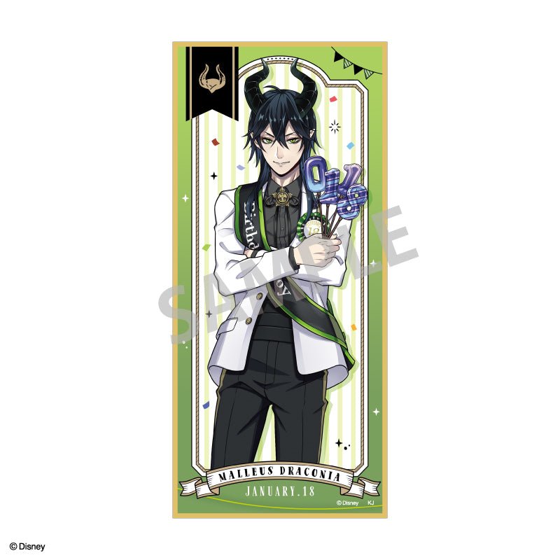 Disney Twisted Wonderland Trading Tanzaku Shikishi Omekashi