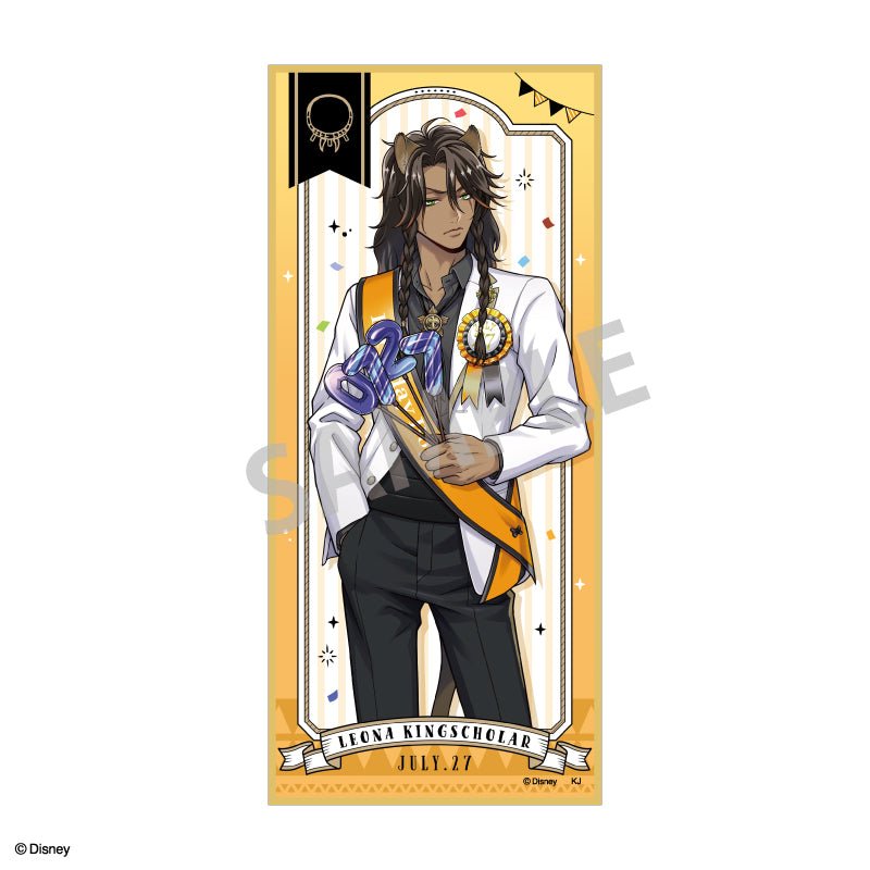 KAMIO JAPAN - Disney Twisted Wonderland Trading Tanzaku Shikishi Omekashi Birthday Ver. - Good Game Anime