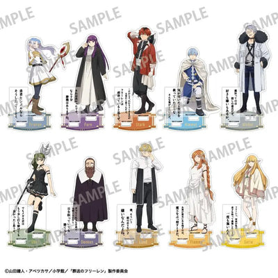 KAMIO JAPAN - Frieren: Beyond Journey's End: Trading Famous Lines Acrylic Stand Vol.2: 1Box (10pcs) - Good Game Anime